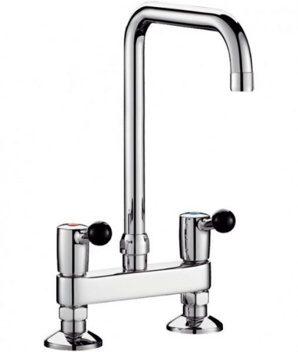 Mitigeur Lavabo Monotrou Delabie Chromé 5641T3