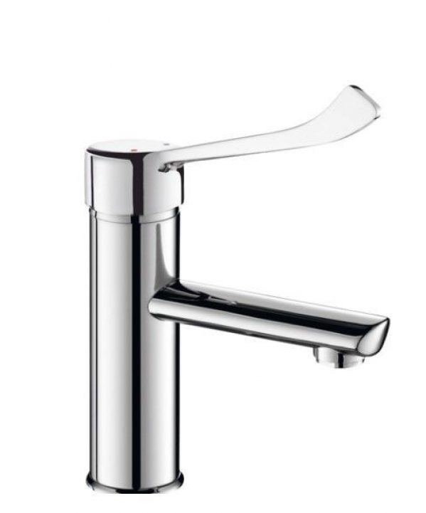 Mitigeur Lavabo Monotrou Delabie SECURITHERM Chromé 2721LEP