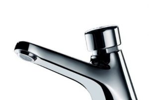 Mitigeur Lavabo Monotrou Delabie TEMPOSTOP Chromé 745300