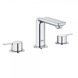Mitigeur Lavabo Monotrou Grohe Lineare Mélangeur 3 trous 1/2&Prime; LavaboTaille M