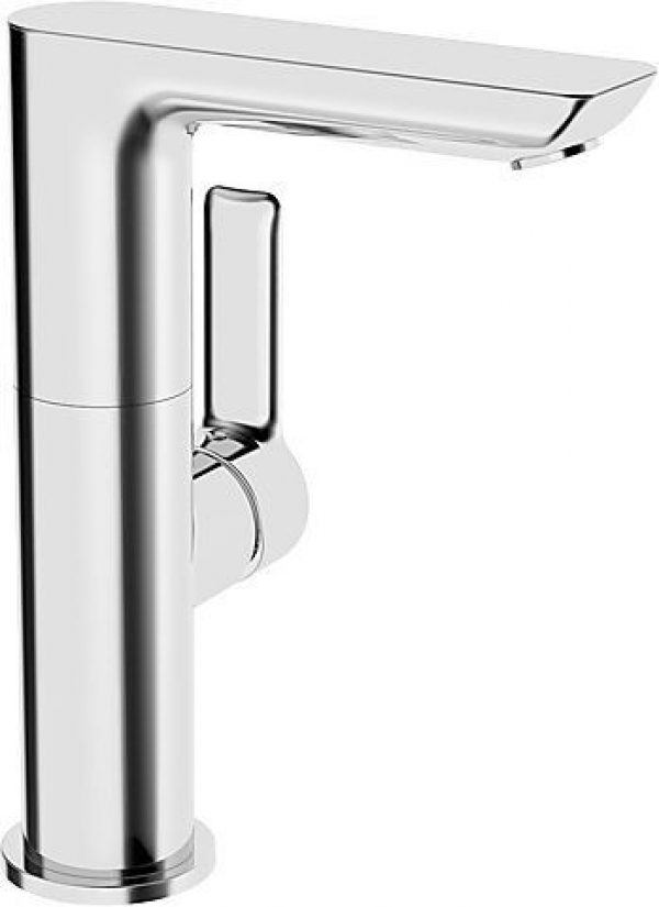 Mitigeur Lavabo Monotrou Hansa HANSARONDA HANSALIGNA monocommande Chromé,sans vidage