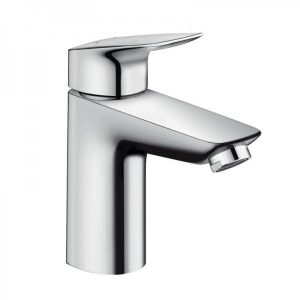 Mitigeur Lavabo Monotrou Hansgrohe Logis 100 avec garniture de vidage métallique