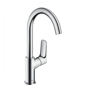 Mitigeur Lavabo Monotrou Hansgrohe Logis 210 bec haut sans tirette ni vidage