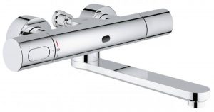 Mitigeur Lavabo Mural Grohe Thermostatique Eurosmart CE Bluetooth et infra rouge