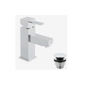 Mitigeur Lavabo Vado Té 168x52x105mm Chromé