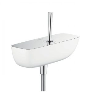 Mitigeur Mural Hansgrohe PuraVida monocommande ½ pour douche apparent blanc/Chromé