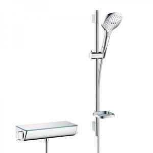 Mitigeur Mural Hansgrohe Thermostatique Ecostat Select Combi Raindance 0,65m