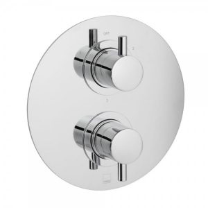 Mitigeur Thermostatique Douche Vado Celsius Rond 2 Poignées Chromé