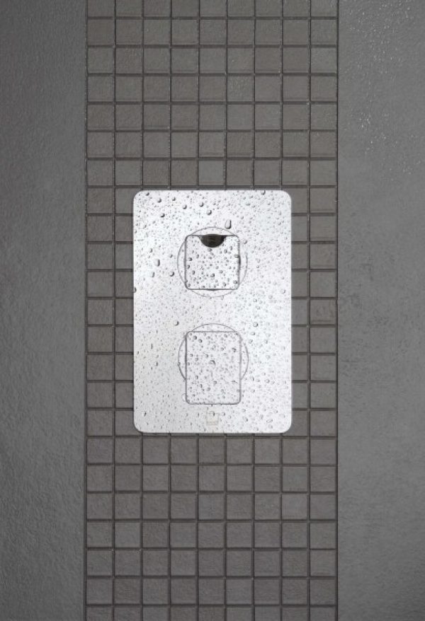 Mitigeur Thermostatique Douche Vado Phase 2 Poignées Chromé