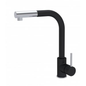 Mitigeur évier à douchette Delice Noir et…