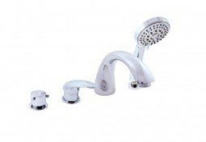 Mélangeur Baignoire avec Cascade en Chrome Danube D469.P