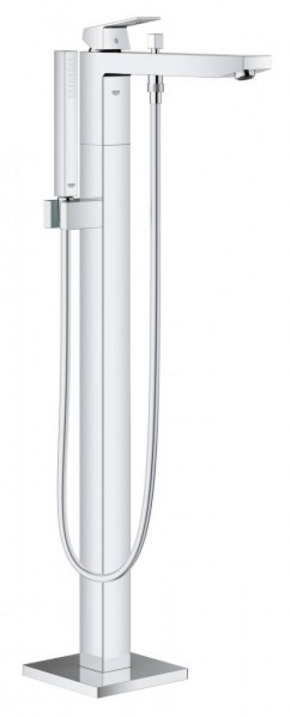 Mélangeur Baignoire Grohe Eurocube monocommande 1/2″, montage au sol Chromé