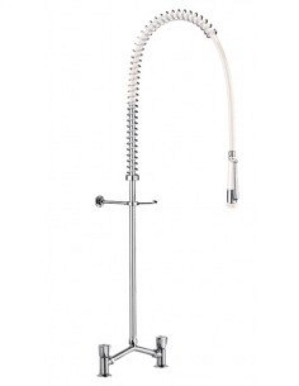 Mélangeur cuisine DELABIE gamme professionnelle avec douchette armé…