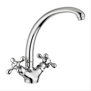 Mélangeur d’évier bec fondu Bastide chromé – P-Pro