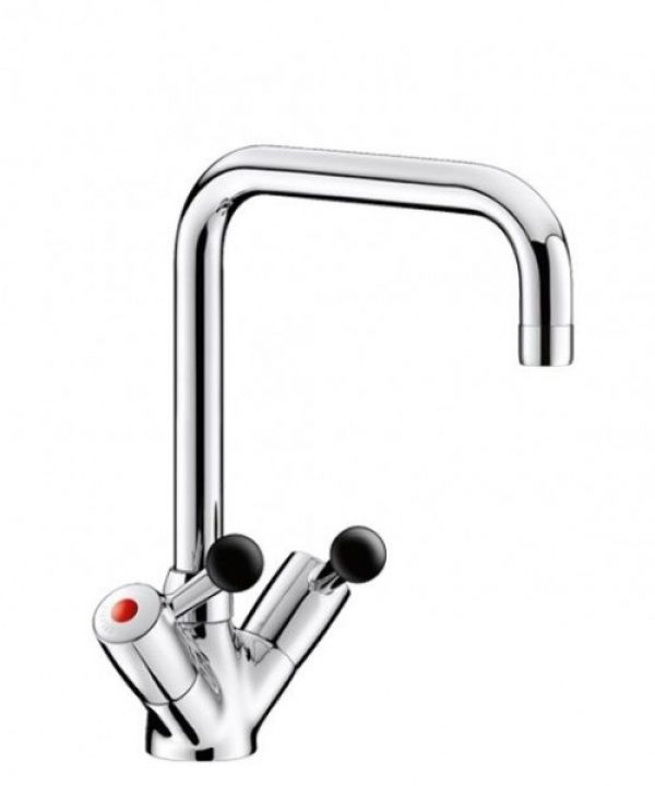 Mélangeur Lavabo Delabie Chromé 5640T2