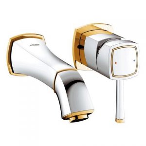 Mélangeur Lavabo Grohe Grandera monocommande 2 trous lavabo Taille S