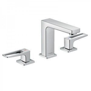 Mélangeur Lavabo Hansgrohe Metropol 110 3 trous poignées étriers
