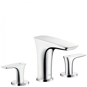 Mélangeur Lavabo Hansgrohe PuraVida 3 trous Chromé 15073000