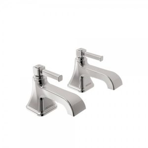 Mélangeur Lavabo Heritage Somersby 103x100x60 mm Chromé