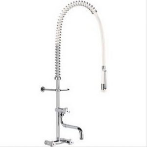 Mélangeur mural de prélavage à douchette sans bec – DELABIE