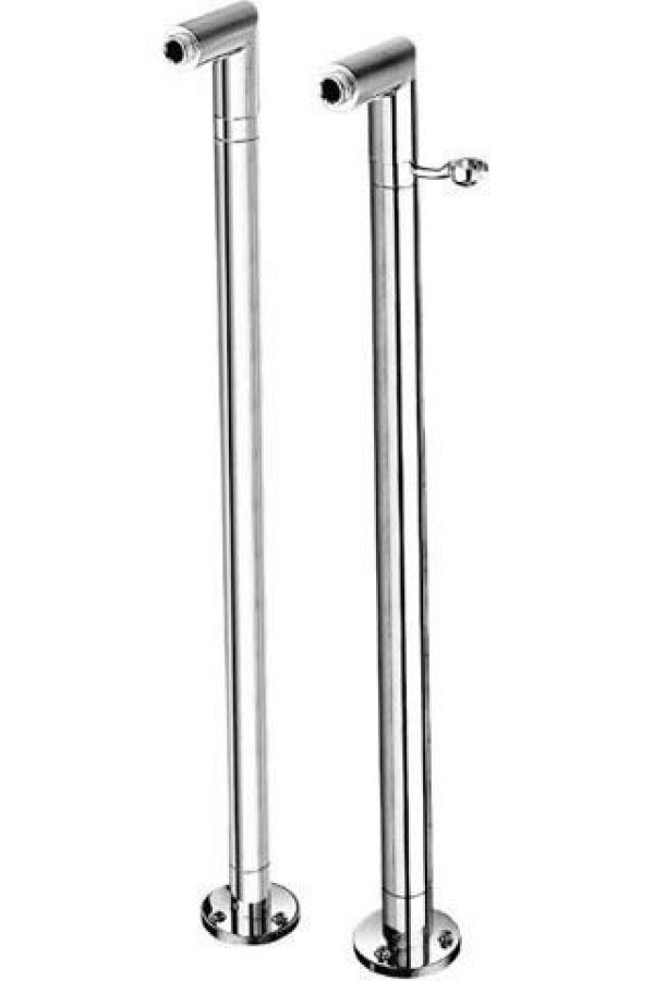 Montants autoportants, avec support de douchette à main Or Perlrand Cristal Jado