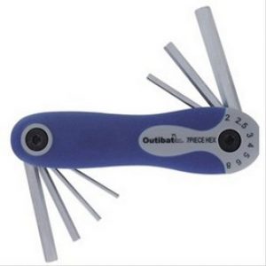 Monture de 7 clés mâles 6 pans Outibat