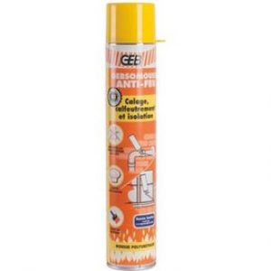 Mousse polyuréthane Gebsomousse résistante au feu 750ml GEB