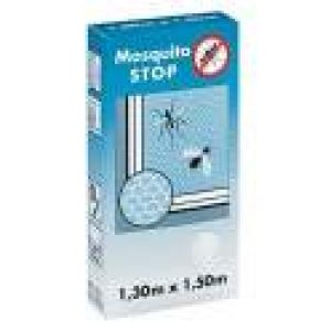 Moustiquaire pour fenêtre, « STOP&rsquo;, blanc, 1,30m x 1,50m