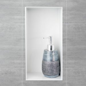 Niche de rangement sans cadre à encastrer BERNSTEIN  BS153010 – 15 x 30 x 10 cm – couleur sélectionnable