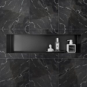 Niche de rangement sans cadre à encastrer BERNSTEIN BS156010 – 15 x 60 x 10 cm – couleur sélectionnable