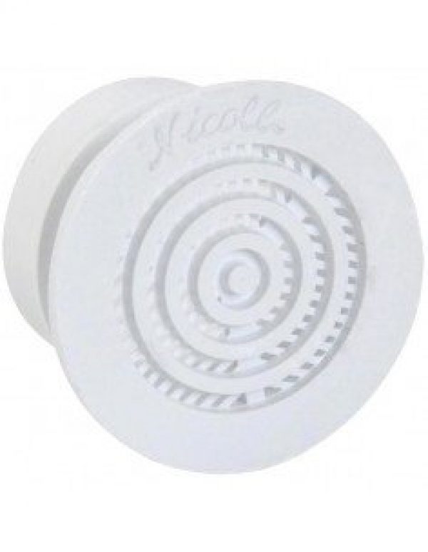 NICOLL – Sachet de 2 Grilles contre cloison blanche – 2B43