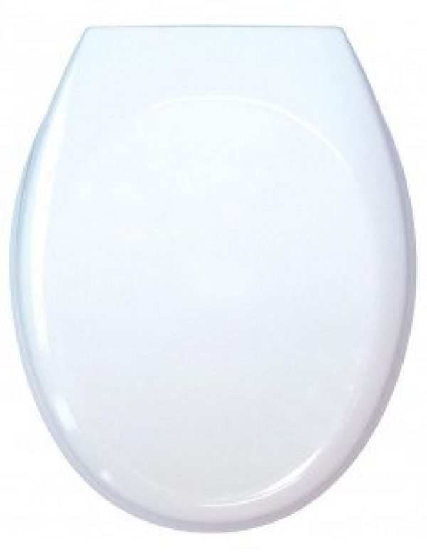 OLFA – Abattant WC RD 2 blanc charnières inox – 7RD9001D