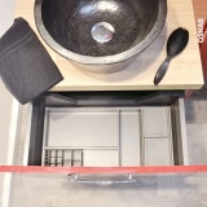 Organisateur De Tiroir Kit De Rangement N2 L60 X P40 Cm Hakeo