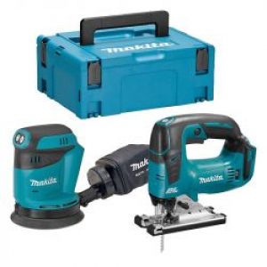 Pack 2 Machines Makita Dlx2276J Djv182Z Dbo180Z Machines Nues