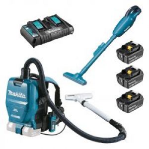 Pack 2 Outils Makita Dlx2248Pt1 Dvc260 Dcl181F 18V 3X5Ah
