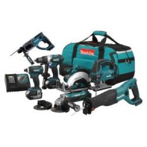 Pack 8 Outils Makita Dlx800T 4 X 50 Ah