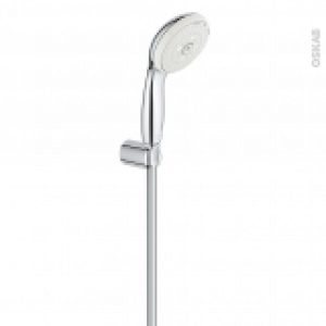 Pack Douchette Tempesta Flexible Et Support Chrome Grohe