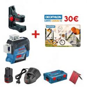 Pack Laser Bosch Gll 3 80 C Professional Bm1 Cible Et L Boxx Carte Cadeau Decathlon De 30