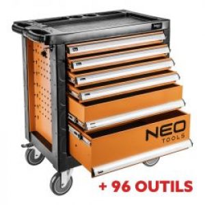 Pack Servante D Atelier 6 Tiroirs Avec Insert A Outils Neo Tools 84 223