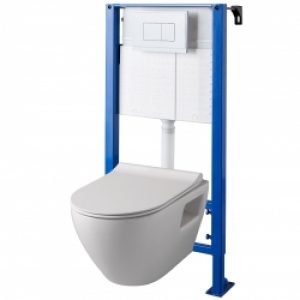 Pack wc suspendu avec bâti chasse…
