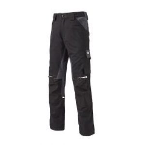 Pantalon De Travail Dickies Gdt Premium Poches Genouilleres 275 G M Noir