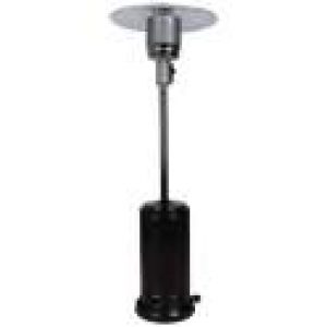 Parasol chauffant gaz epoxy noir inox