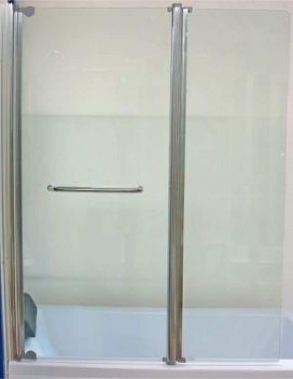 Pare baignoire 2 volet tulpa verre 6 mm – Prix net livré chez vous – – Ondée