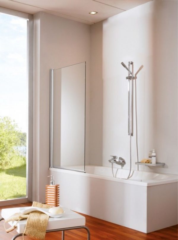 Pare Baignoire Pivotant Hüppe 501 Design Pure 1500mmx750mm 5124010