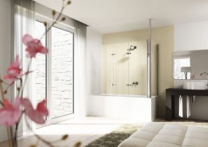 Pare Baignoire Pivotant Hüppe Design Elegance Sur-mesure 8E68810