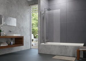 Pare Baignoire Pivotant Hüppe Design Pure 1500mmx950mm 8P20010