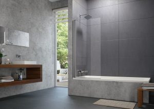 Pare Baignoire Pivotant Hüppe Design Pure Sur-mesure 8P19800