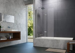 Pare Baignoire Pivotant Hüppe Design Pure Sur-mesure 8P23800