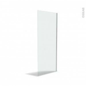 Paroi De Douche A L Italienne 80 Cm Verre Transparent 8 Mm Profiles Chromes Atlas 2