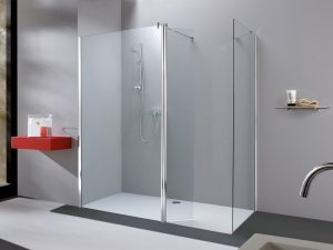 Paroi de douche Hüppe 501 Design Pure Walk-In Paroi mobile (510893)